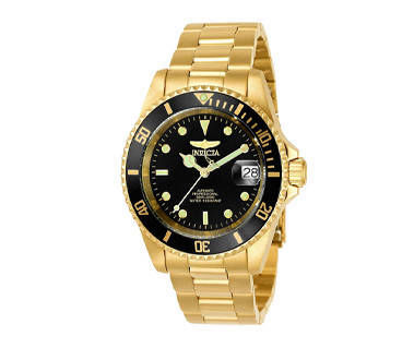 Men's Invicta Black Dial
